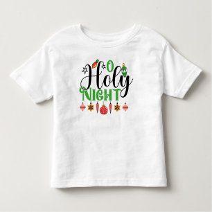 Camiseta De Bebé O Santa Noche