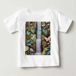 Camiseta De Bebé Oasis de las Cascadas Encantadas
