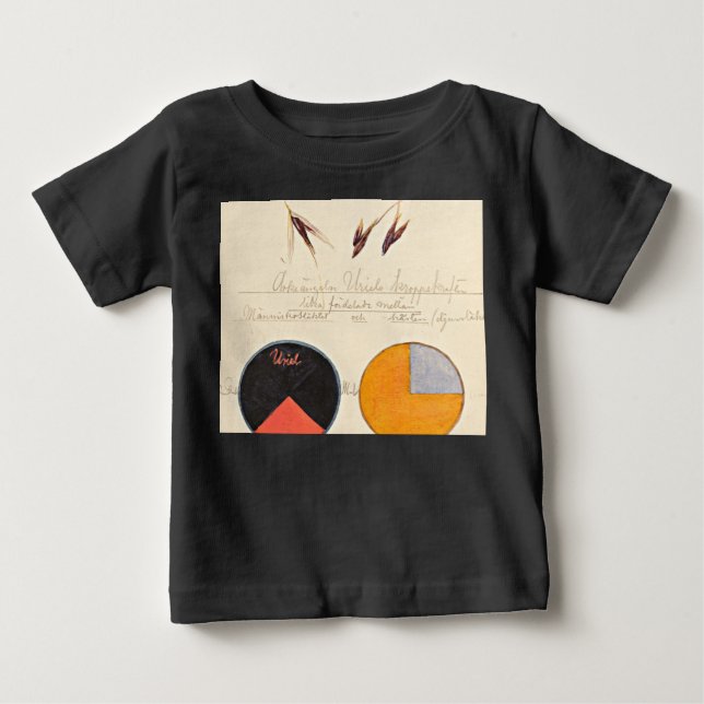 Camiseta De Bebé Oats, 1920 por Hilma af Klint (Anverso)