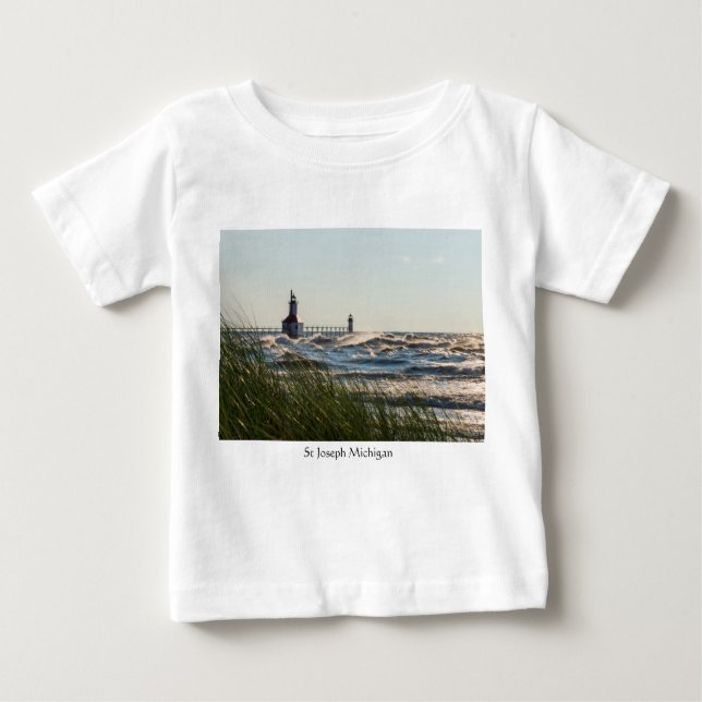 Camiseta De Bebé Oats Marinos Y San José (Anverso)