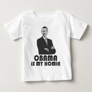 Camiseta De Bebé Obama es mi homólogo