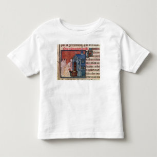 Camiseta De Bebé Obispo Consecrating una iglesia