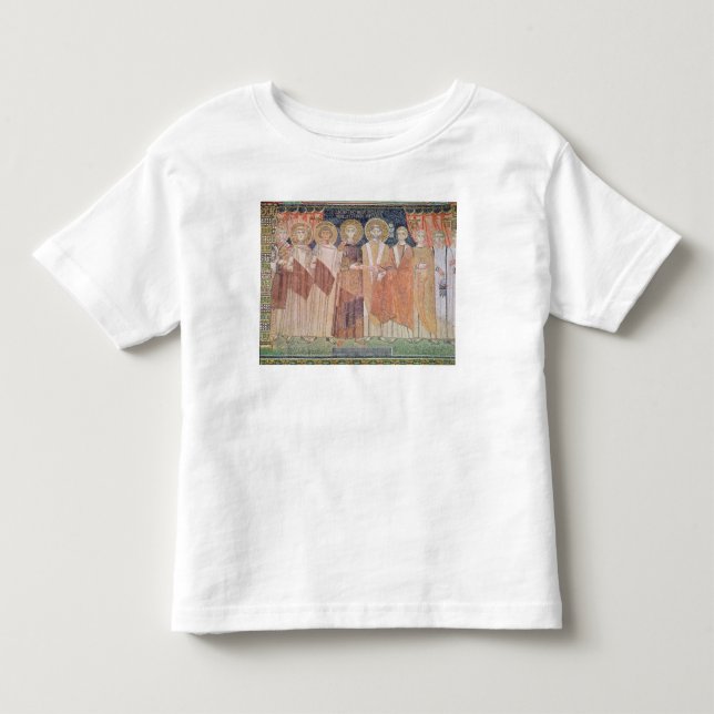 Camiseta De Bebé Obispo de concesión de Constantina IV privilegios (Anverso)