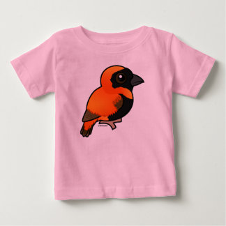 Camiseta De Bebé Obispo del Rojo Meridional Birdorable