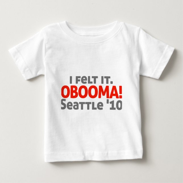 Camiseta De Bebé Obooma Shirts! (Anverso)
