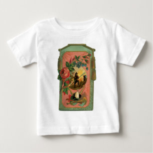 Camiseta De Bebé Obra de arte de bomberos de vintage de los años 18