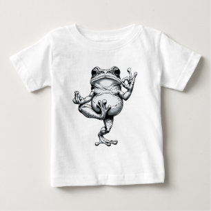 Camiseta De Bebé Obra Maestra de la Rana Zen
