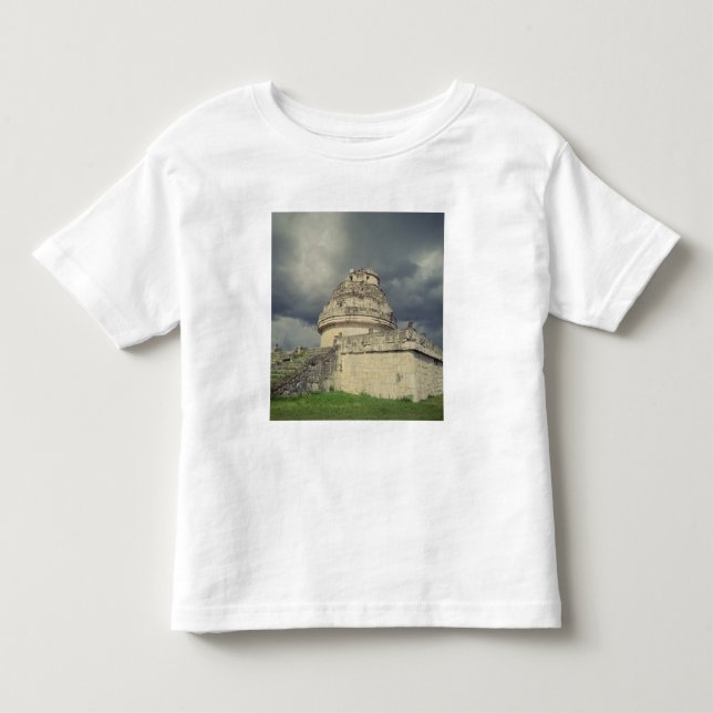 Camiseta De Bebé Observatorio maya del EL Caracol (Anverso)