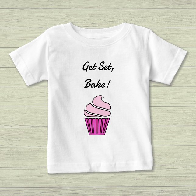 Camiseta De Bebé Obtén el quequito rosado (Subido por el creador)