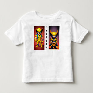 Camiseta De Bebé Obtén tu Marvel Fix: ¡Bebé Wolverine Fashion!