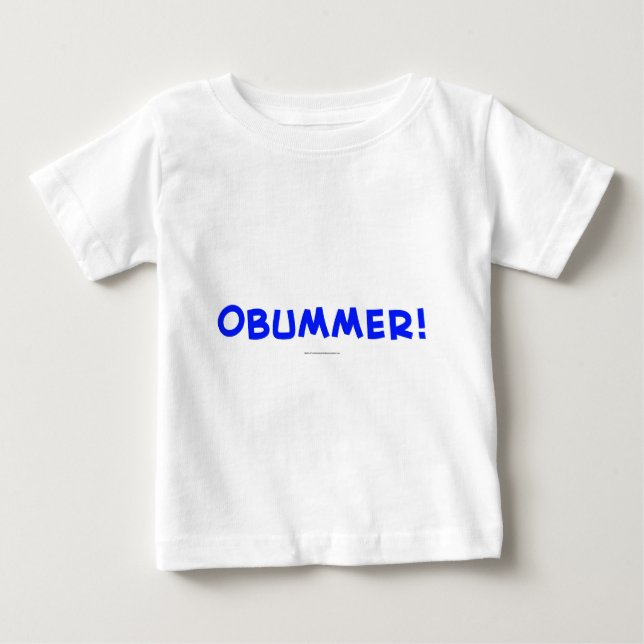 CAMISETA DE BEBÉ OBUMMER (Anverso)