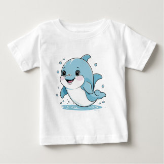 Camiseta De Bebé Ocean Friends Collection Cute Sea Creatures Pastel