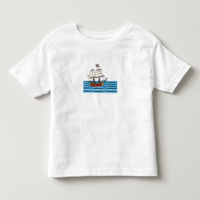 Camiseta De Bebé Ocean Voyage (Anverso)