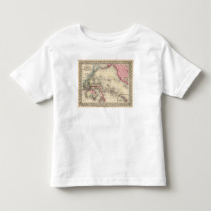 Camiseta De Bebé Oceanica, islas de bocadillo