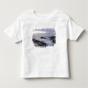Camiseta De Bebé Océano Atlántico en la salida del sol en Maine