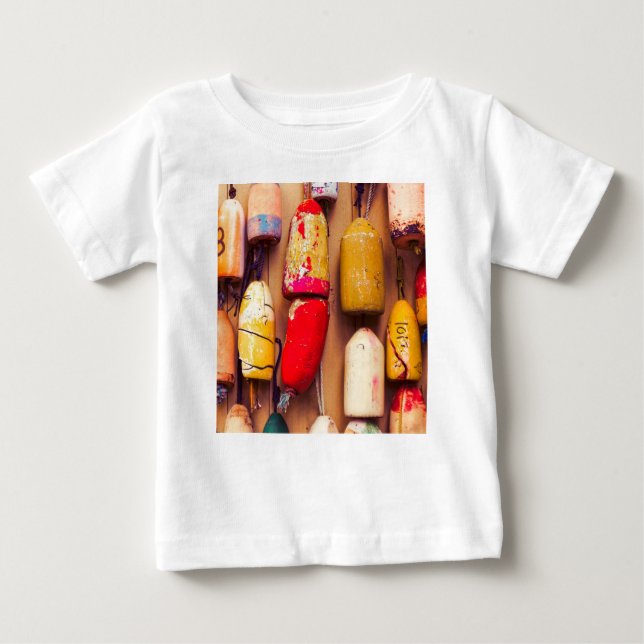 Camiseta De Bebé Ocho a la izquierda (Anverso)