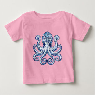 Camiseta De Bebé Octopus