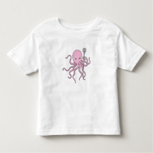 Camiseta De Bebé Octopus as Wizard con Trident