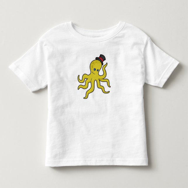Camiseta De Bebé Octopus con Gorra (Anverso)