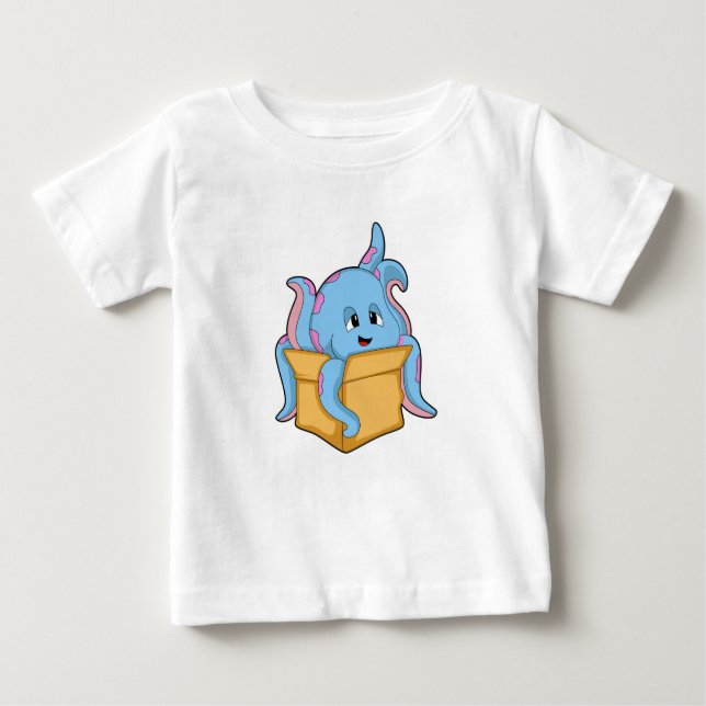 Camiseta De Bebé Octopus con Packet.PNG (Anverso)