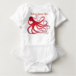 Camiseta De Bebé Octopus de Sybille: traje de bebé tutu