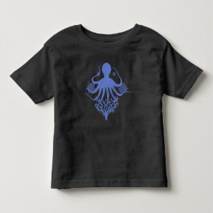 Camiseta De Bebé Octopus (fondo oscuro)