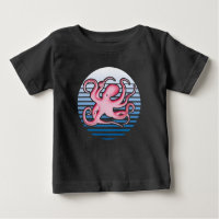 Octopus retro rosado