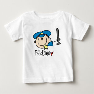 Camiseta De Bebé Ocupación de policía