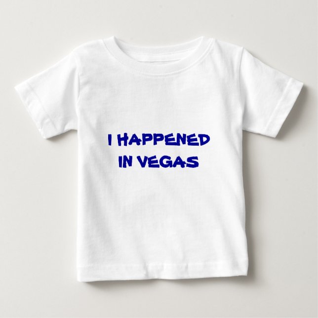Camiseta De Bebé Ocurrió En Las Vegas (Anverso)