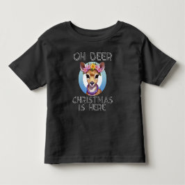 Camiseta De Bebé Oh Ciervo Navidad está Aquí