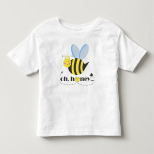 Camiseta De Bebé Oh Honey San Valentín reina Abeja personaje con ti