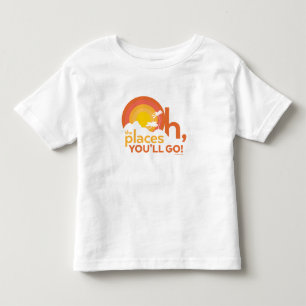 Camiseta De Bebé ¡Oh, los lugares a los que irás! Tipografía de pai