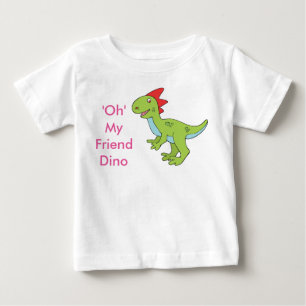 Camiseta De Bebé "Oh mi amigo Dino", Camiseta bebé