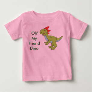Camiseta De Bebé "Oh mi amigo Dino", Camiseta bebé