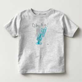 Camiseta De Bebé ¡Oh no! desastre de vacío