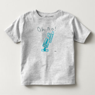 Camiseta De Bebé ¡Oh no! desastre de vacío