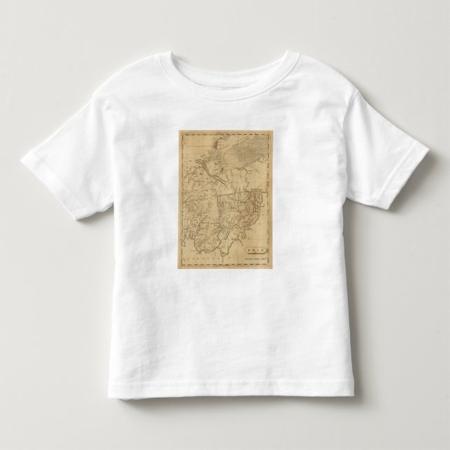 Camiseta De Bebé Ohio 11 (Anverso)