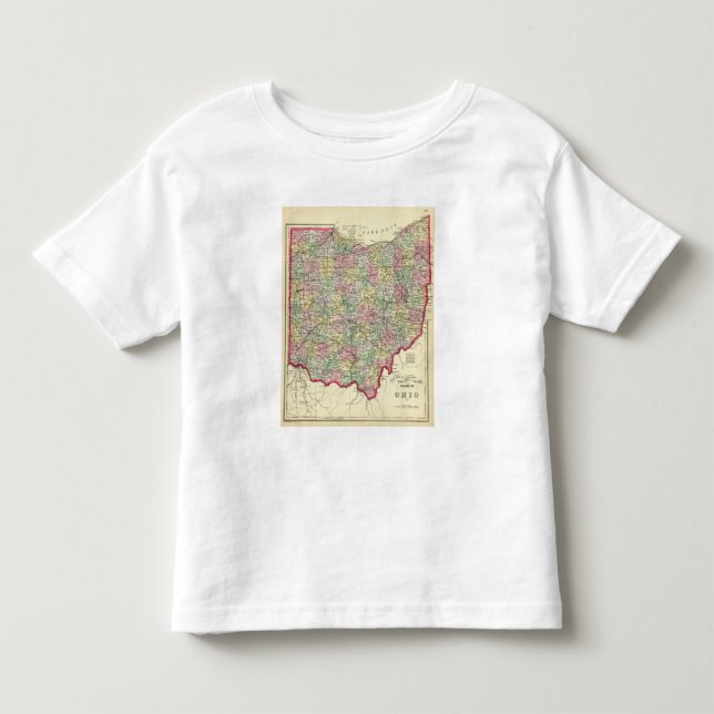 Camiseta De Bebé Ohio 2 (Anverso)