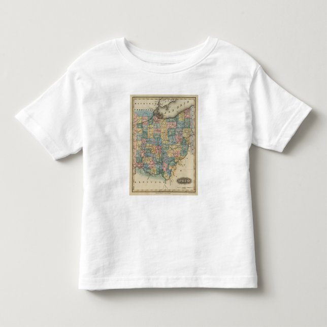 Camiseta De Bebé Ohio 4 (Anverso)