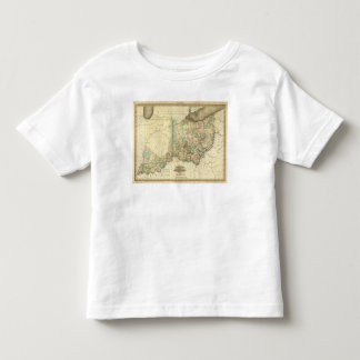Camiseta De Bebé Ohio e Indiana 2