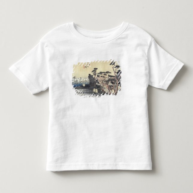 Camiseta De Bebé Oiso: Ducha de Toraga Ame (Anverso)