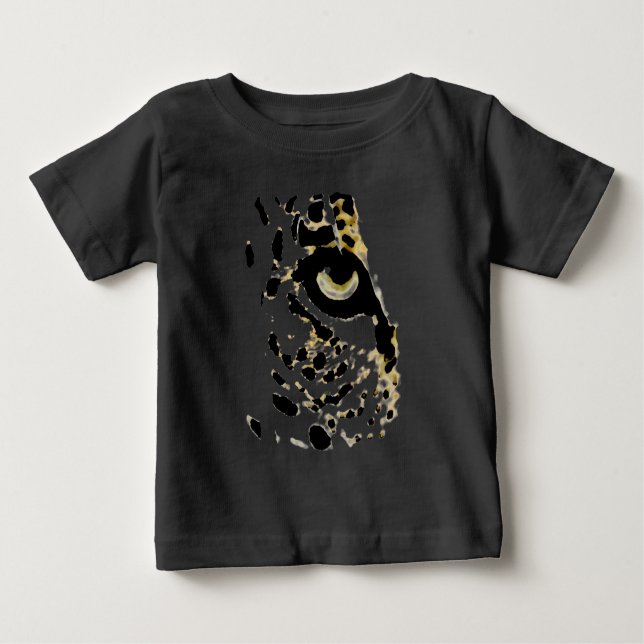 Camiseta De Bebé Ojo de Leopardo (Anverso)