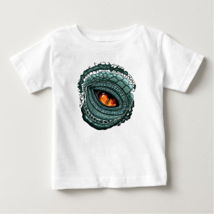 Camiseta De Bebé Ojo de reptil depredador primitivo