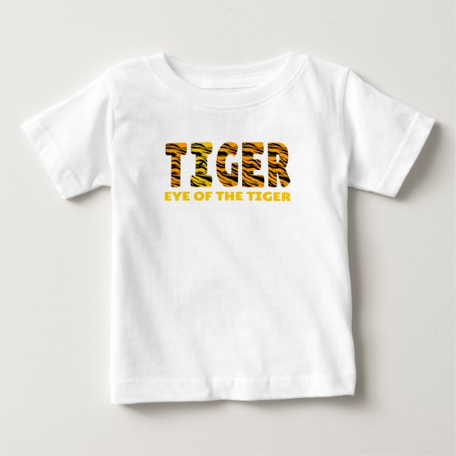 Camiseta De Bebé Ojo del tigre (Anverso)