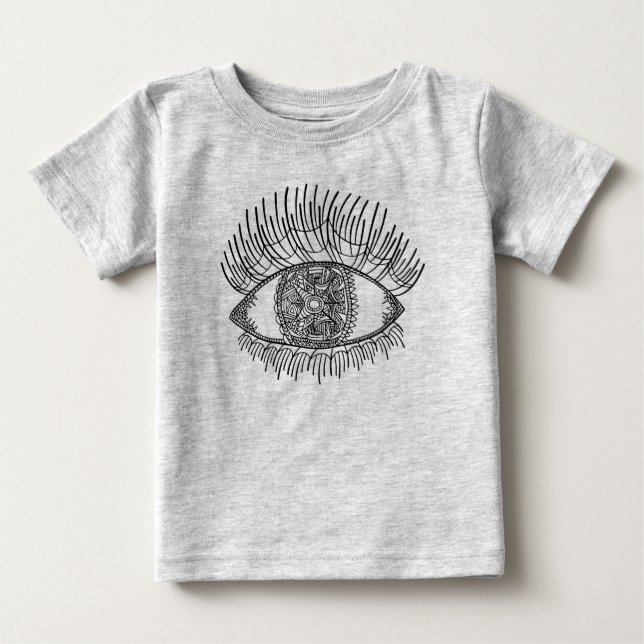 Camiseta De Bebé Ojo inspirado (Anverso)