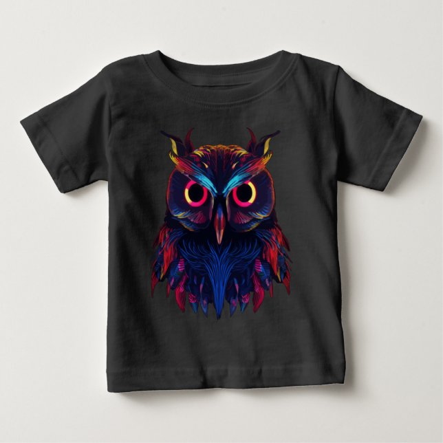 Camiseta De Bebé Ojos brillantes (Anverso)
