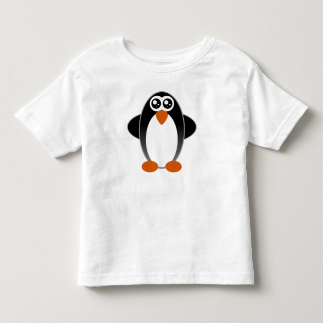 Camiseta De Bebé Ojos de agua pingüino (Anverso)