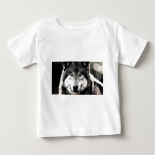 Camiseta De Bebé Ojos de lobo