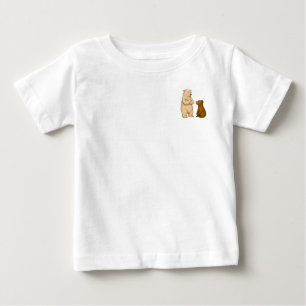 Camiseta De Bebé Ojos pequeños, grandes sueños