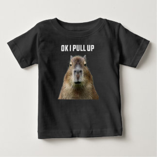 Camiseta De Bebé Ok I Pull Up Capybara T-Shirt